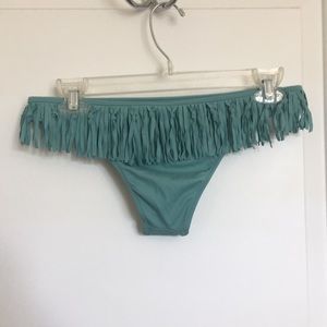 Victorias secret swim fringe bikini bottoms